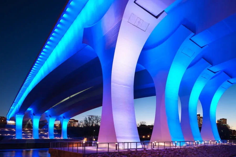 35w bridge in Minneapolis, Minnesota