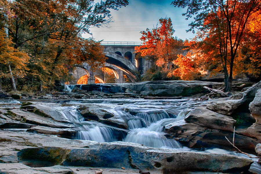 Berea Falls in Cleveland, Ohio